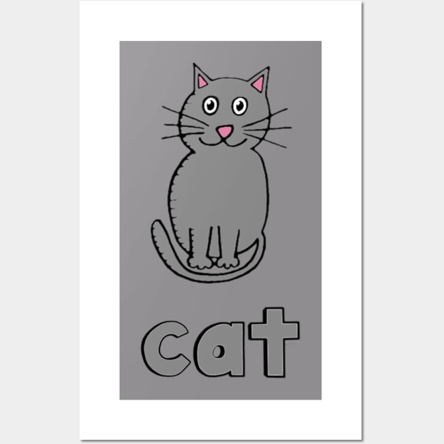 This is a CAT Wall Art by roobixshoe